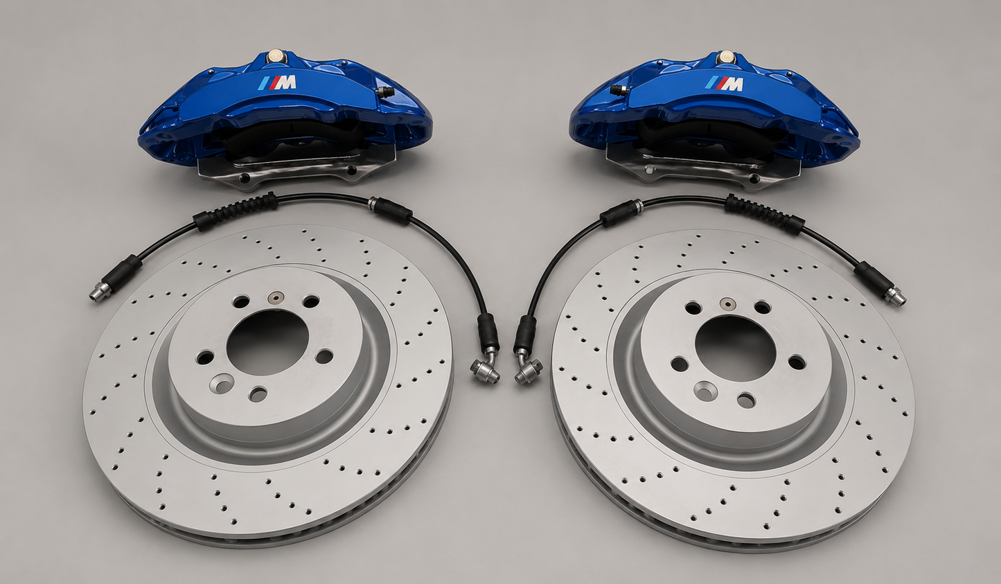 Kit Impianto Frenante Maggiorato Anteriore 6 pompanti Brembo 360x30 per BMW Serie E/F 1 2 3 4 (non M)