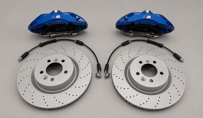 Kit Impianto Frenante Maggiorato Anteriore 6 pompanti Brembo 360x30 per BMW Serie E/F 1 2 3 4 (non M)