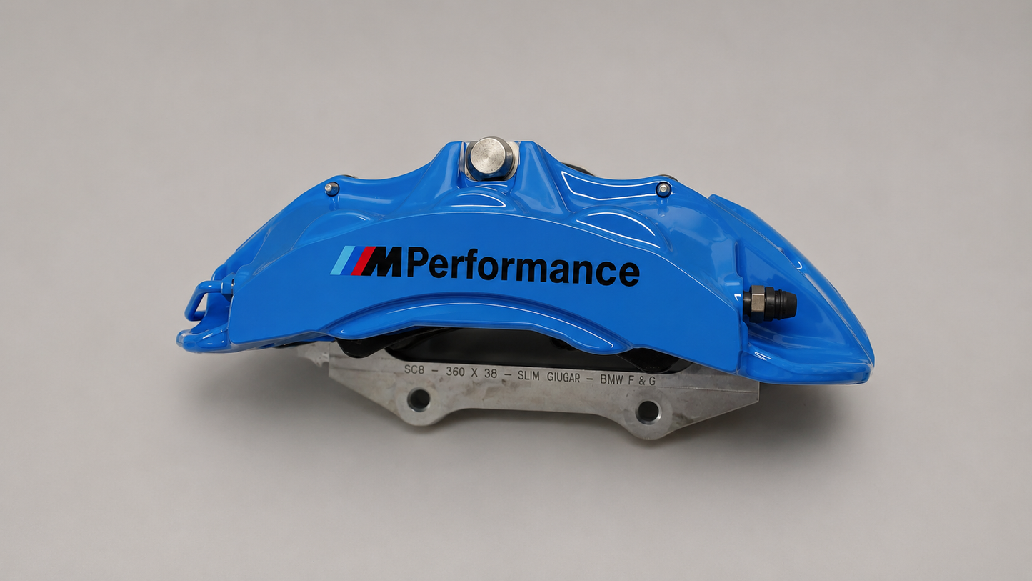 Kit Impianto Frenante Maggiorato Anteriore 6 pompanti Brembo 360x30 per BMW Serie E/F 1 2 3 4 (non M)