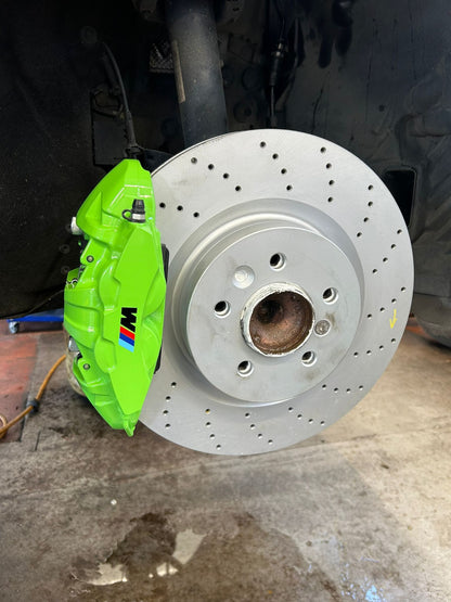 Kit Impianto Frenante Maggiorato Anteriore 4 pompanti Brembo 360x30 per BMW Serie E/F 1 2 3 4 (non M)